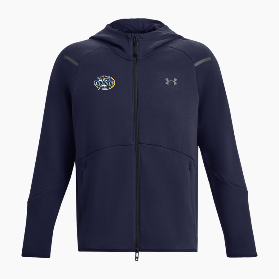 Central Valley Thunder <span class="pdp-name-mascot">Central Valley Academy Thunder</span> UA Men's Unstoppable Full-Zip Fleece Hoodie