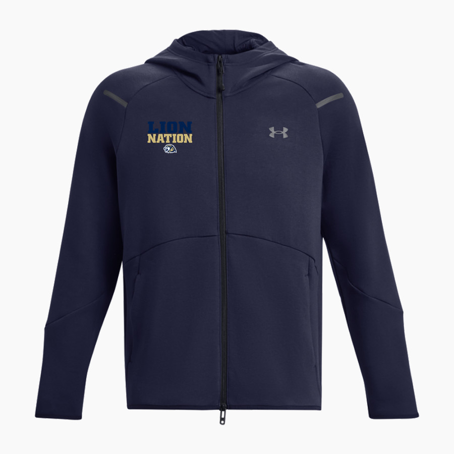 Calvary Lions <span class="pdp-name-mascot">Calvary Lions</span> UA Men's Unstoppable Full-Zip Fleece Hoodie