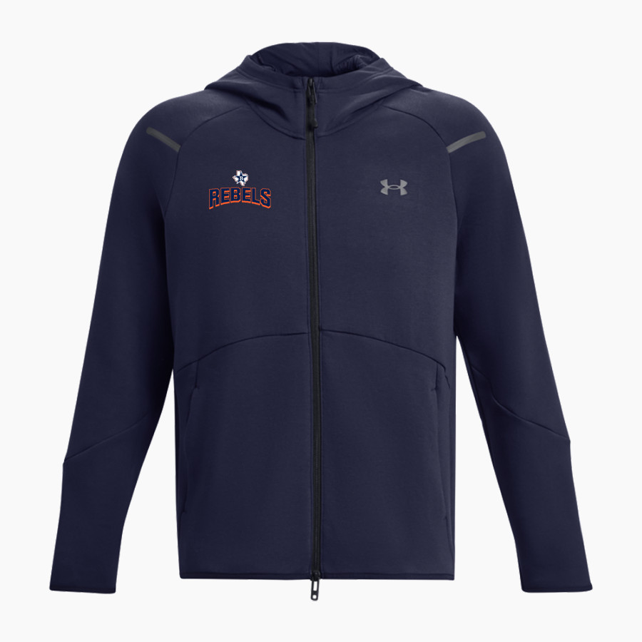 Riverside Rebels <span class="pdp-name-mascot">Riverside Rebels</span> UA Men's Unstoppable Full-Zip Fleece Hoodie