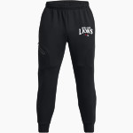 Bryn Athyn College The Official Store of the Lions <span class="pdp-name-mascot">Bryn Athyn College Lions</span> UA Men's Unstoppable Fleece Joggers Front Thumbnail