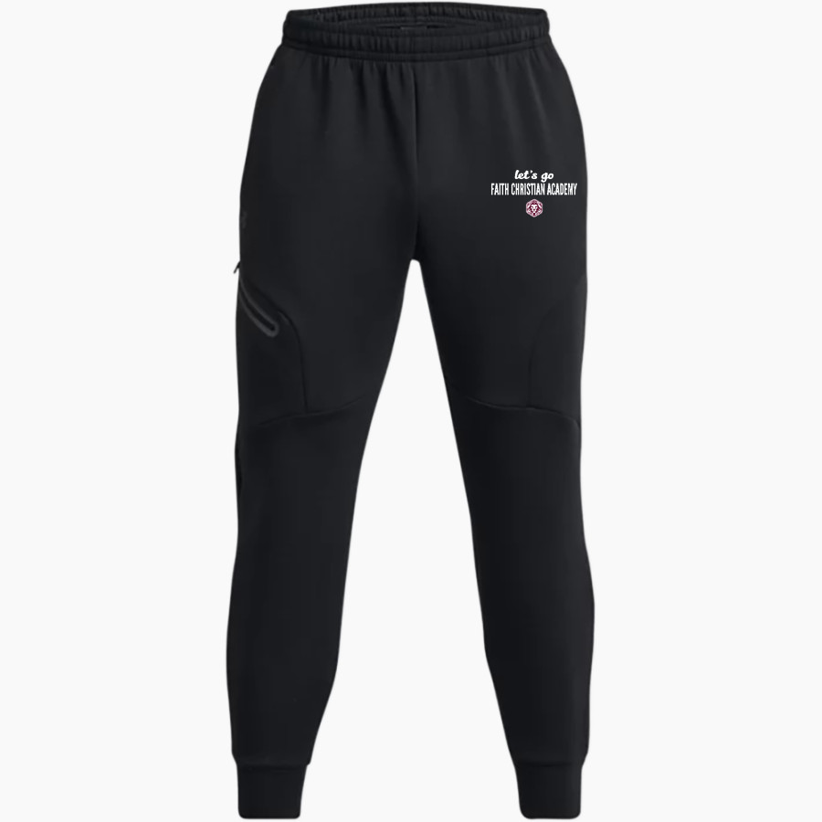 FAITH CHRISTIAN ACADEMY LIONS <span class="pdp-name-mascot">FAITH LIONS</span> UA Men's Unstoppable Fleece Joggers