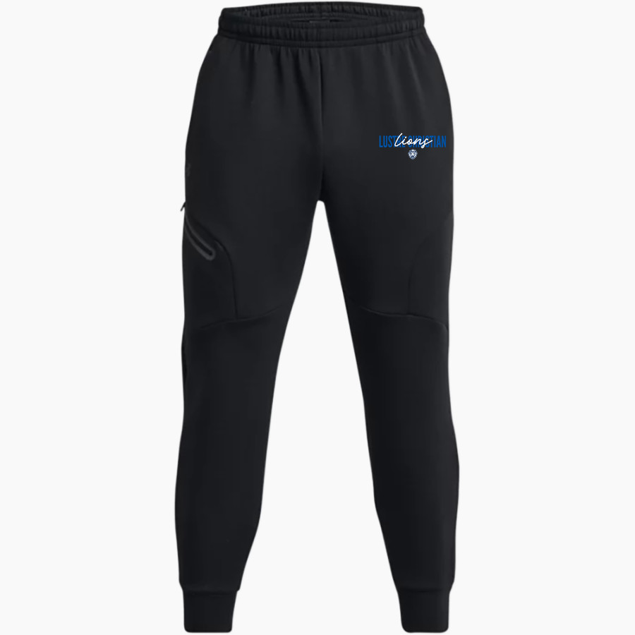 LUSTRE CHRISTIAN HIGH SCHOOL LIONS <span class="pdp-name-mascot">LUSTRE CHRISTIAN LIONS</span> UA Men's Unstoppable Fleece Joggers