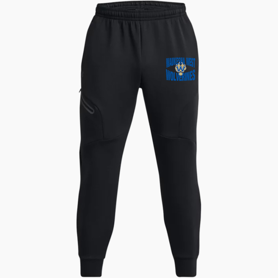 WAUKESHA WEST HIGH SCHOOL WOLVERINES <span class="pdp-name-mascot">WAUKESHA WEST WOLVERINES</span> UA Men's Unstoppable Fleece Joggers