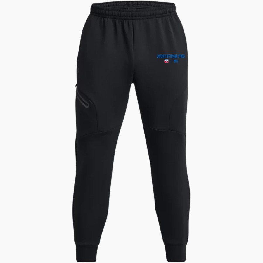 University of Personal Fitness University of Personal Fitness <span class="pdp-name-mascot">University of Personal Fitness</span> UA Men's Unstoppable Fleece Joggers