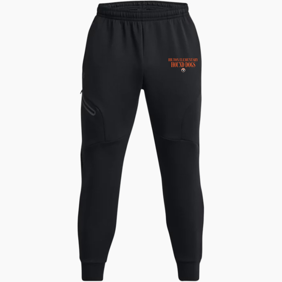 Hilton Elementary School hound dog UA Men's Unstoppable Fleece Joggers