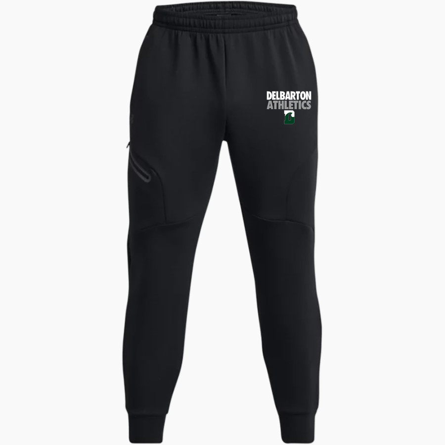 DELBARTON SCHOOL GREEN WAVE UA Men's Unstoppable Fleece Joggers