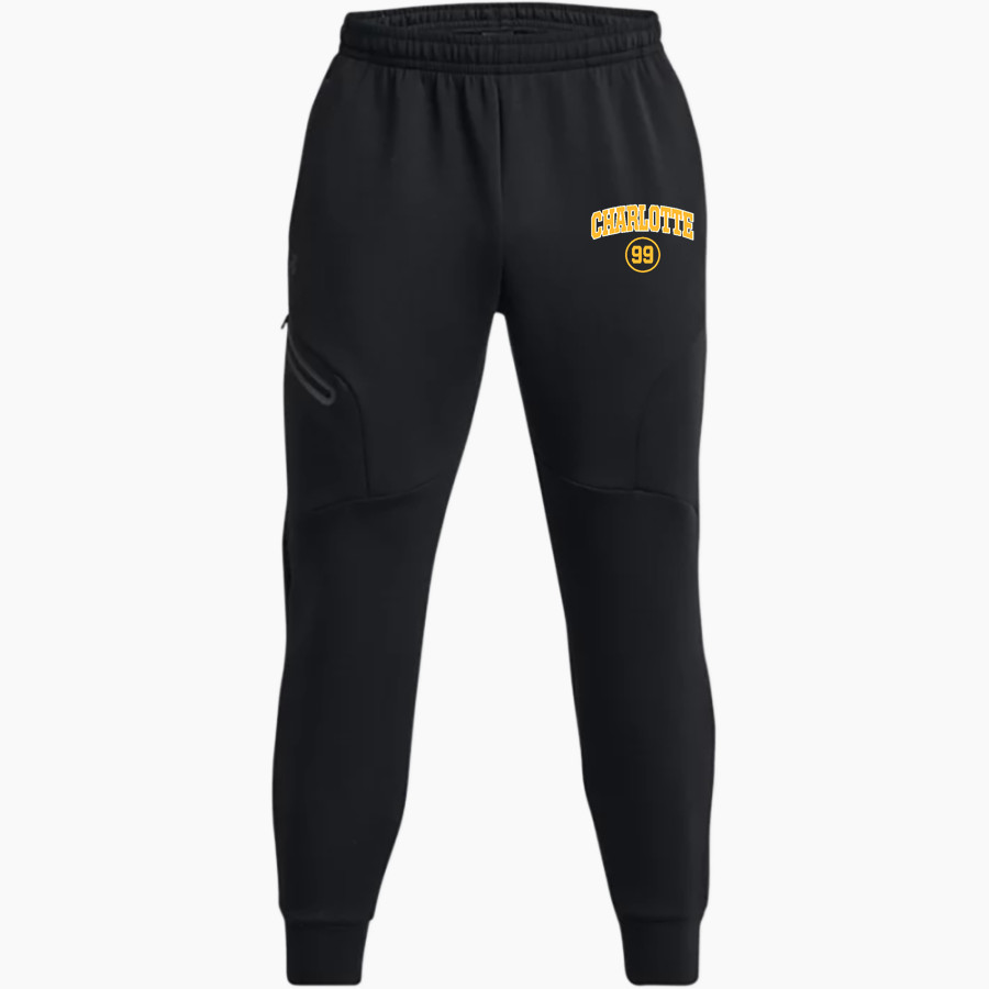 CHARLOTTE HIGH SCHOOL TROJANS UA Men's Unstoppable Fleece Joggers