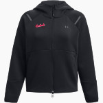 Kipp Austin Collegiate Cardinals UA Women's Unstoppable Full-Zip Fleece Hoodie Front Thumbnail