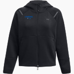 Lansing Bobcats Bobcats UA Women's Unstoppable Full-Zip Fleece Hoodie Front Thumbnail