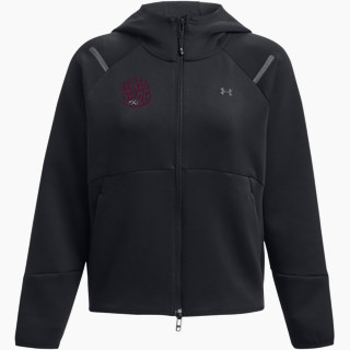 UA Women's Unstoppable Full-Zip Fleece Hoodie