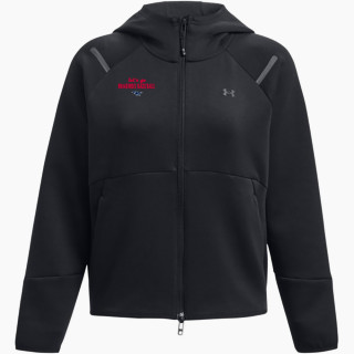UA Women's Unstoppable Full-Zip Fleece Hoodie