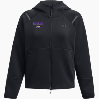 UA Women's Unstoppable Full-Zip Fleece Hoodie