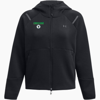 UA Women's Unstoppable Full-Zip Fleece Hoodie