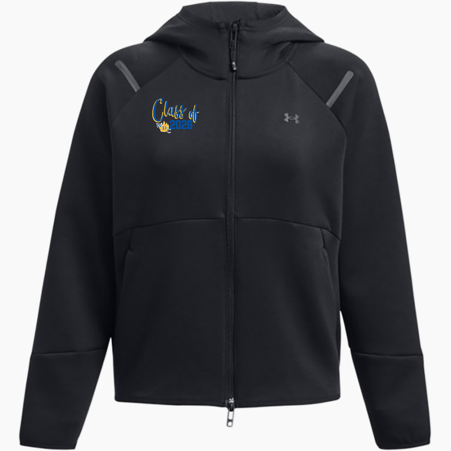 WADENA DEER CREEK HIGH SCHOOL WOLVERINES <span class="pdp-name-mascot">WADENA DEER CREEK WOLVERINES</span> UA Women's Unstoppable Full-Zip Fleece Hoodie