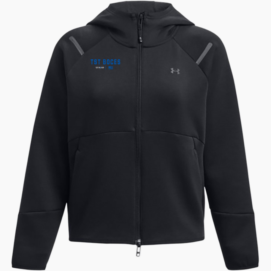 TST BOCES TST BOCES <span class="pdp-name-mascot">Tompkins-Seneca-Tioga Board of Cooperative Educational Services</span> UA Women's Unstoppable Full-Zip Fleece Hoodie