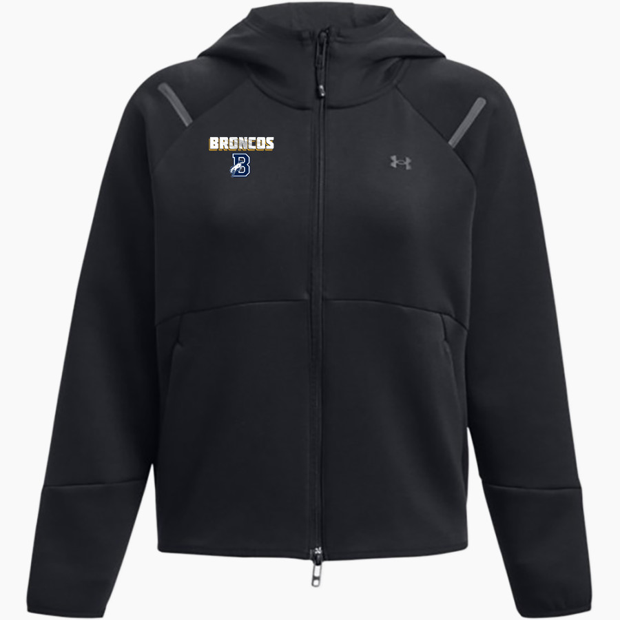 Austin T Levy Broncos <span class="pdp-name-mascot">Austin T Levy Broncos</span> UA Women's Unstoppable Full-Zip Fleece Hoodie