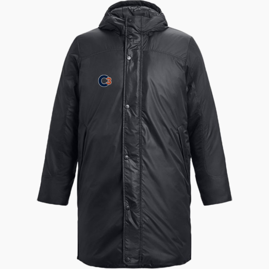 Active Academies Active Academy <span class="pdp-name-mascot">Active Academy</span> UA Men's Storm Insulated Bench Coat