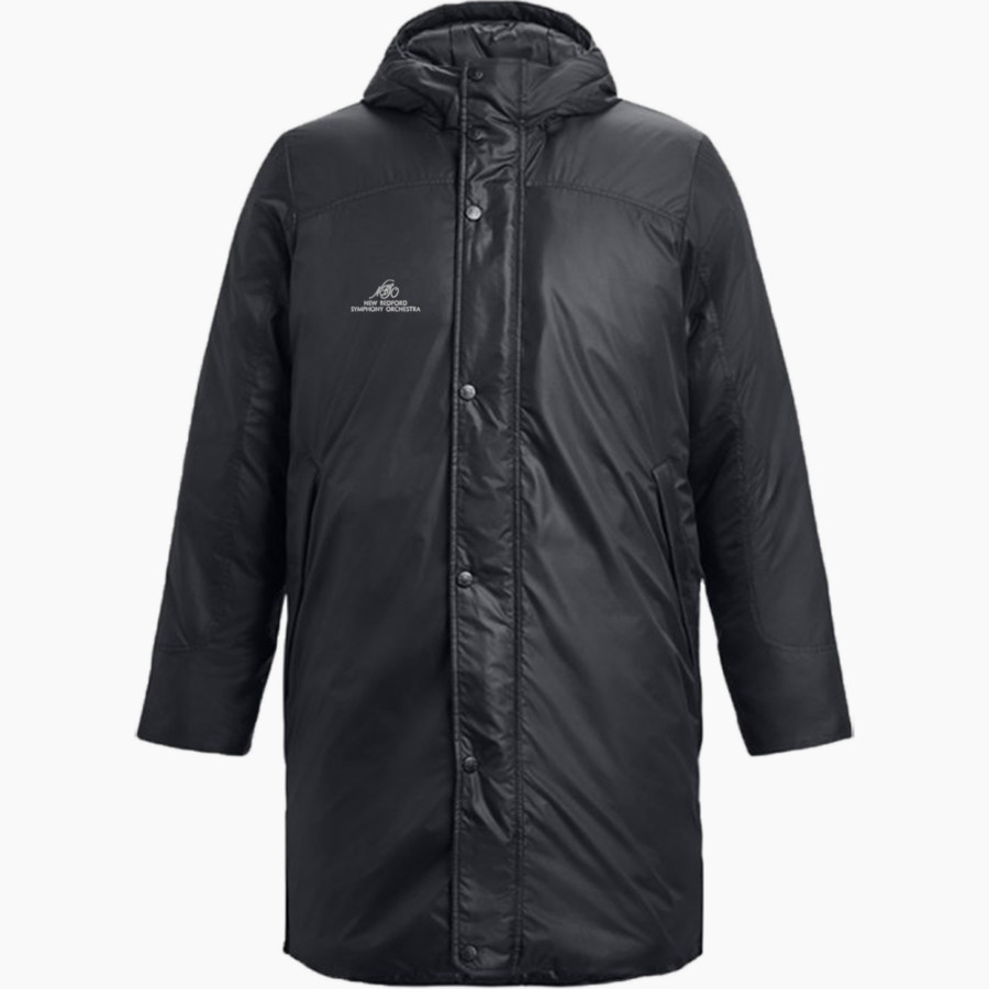 NEW BEDFORD SYMPHONY ORCHESTRA NEW BEDFORD SYMPHONY <span class="pdp-name-mascot">NEW BEDFORD SYMPHONY ORCHESTRA</span> UA Men's Storm Insulated Bench Coat