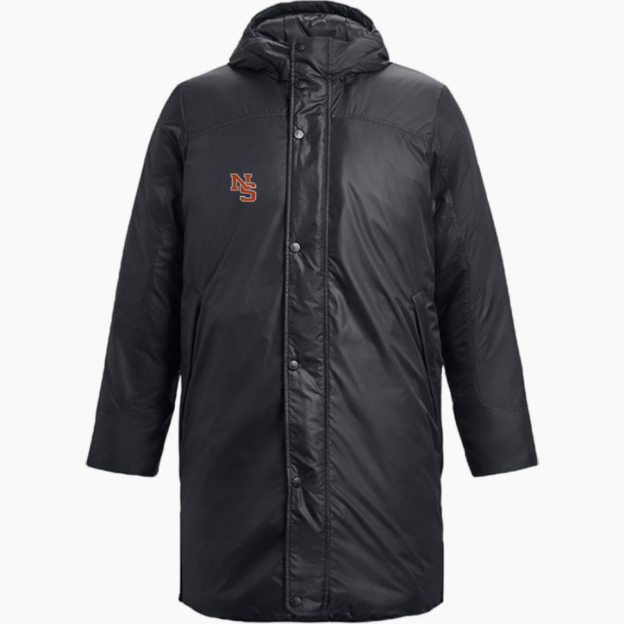 NEWTON SOUTH HIGH SCHOOL LIONS <span class="pdp-name-mascot">NEWTON SOUTH LIONS</span> UA Men's Storm Insulated Bench Coat