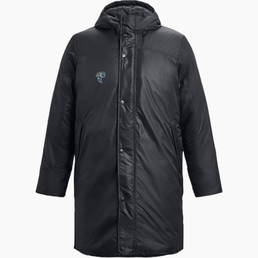 WATERFORD HIGH SCHOOL WILDCATS <span class="pdp-name-mascot">WATERFORD WILDCATS</span> UA Men's Storm Insulated Bench Coat