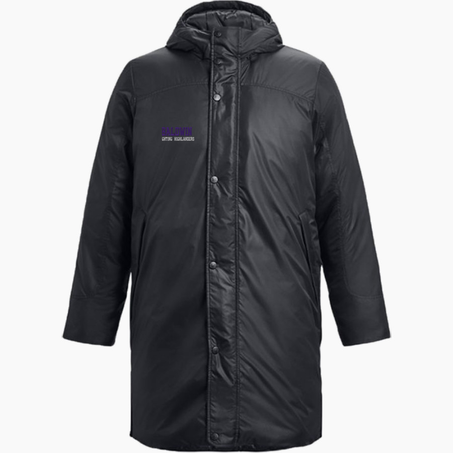 Baldwin High School Fighting Highlanders <span class="pdp-name-mascot">Baldwin Fighting Highlanders</span> UA Men's Storm Insulated Bench Coat