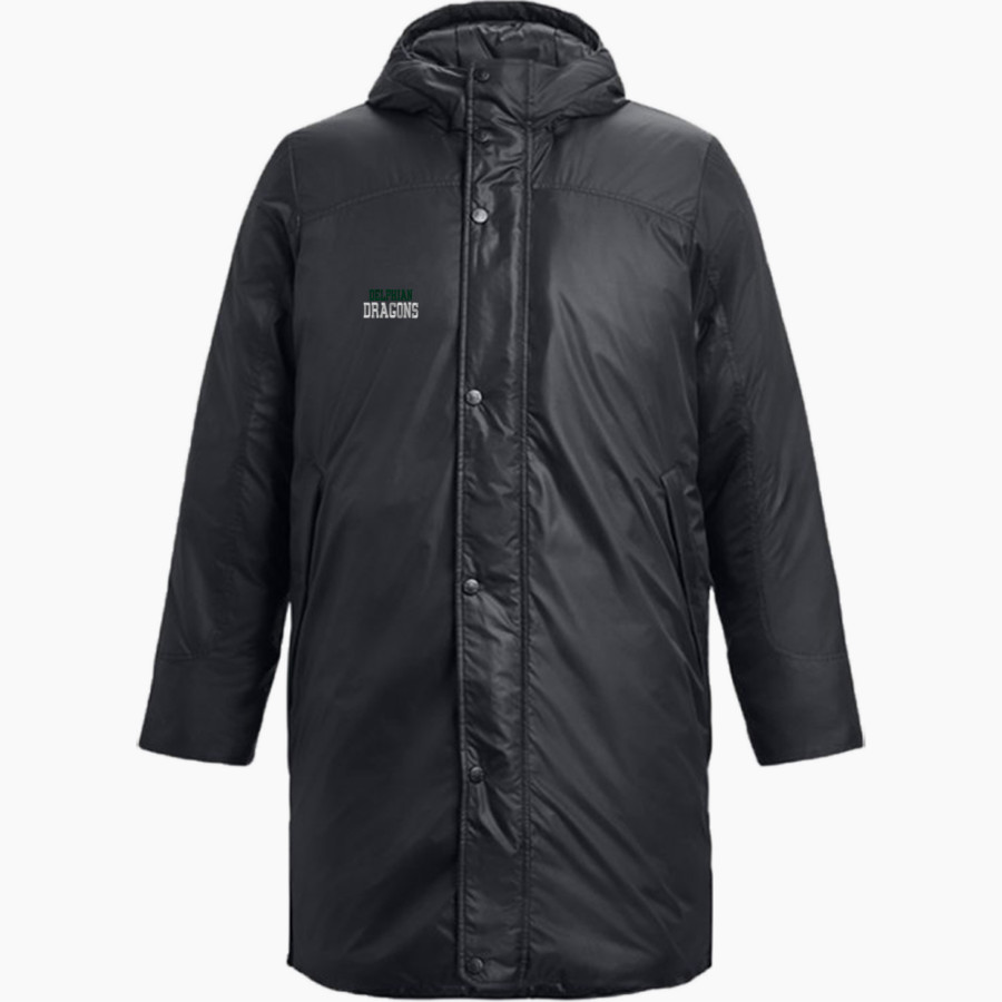 Delphian Dragons UA Men's Storm Insulated Bench Coat