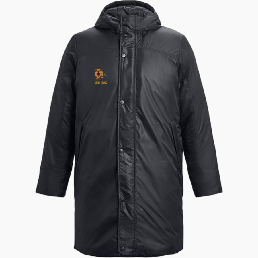 University of Minnesota Morris Cougars <span class="pdp-name-mascot">University of Minnesota Morris Cougars</span> UA Men's Storm Insulated Bench Coat