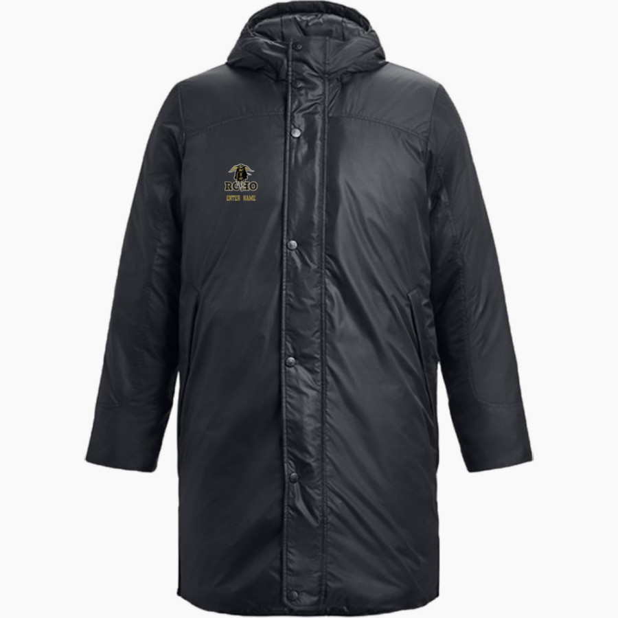 RIDER HIGH SCHOOL RAIDERS <span class="pdp-name-mascot">RIDER RAIDERS</span> UA Men's Storm Insulated Bench Coat