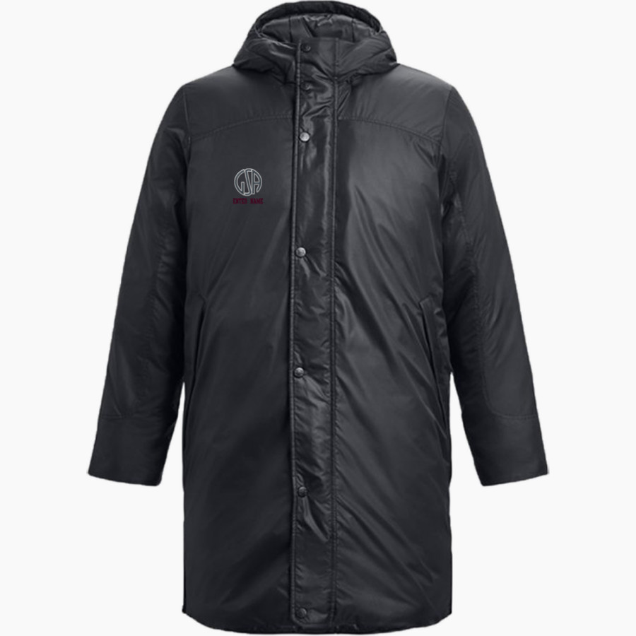 GEORGE STEVENS ACADEMY EAGLES <span class="pdp-name-mascot">GEORGE STEVENS ACADEMY EAGLES</span> UA Men's Storm Insulated Bench Coat