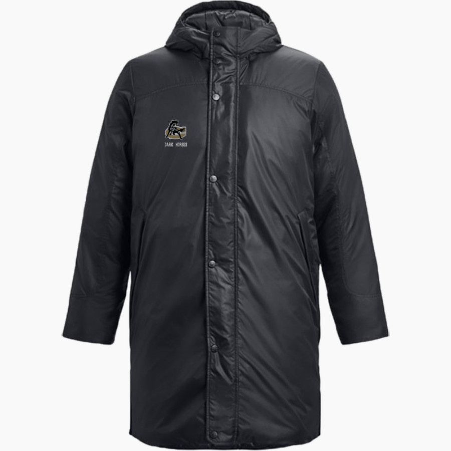 Clinton Dark Horses <span class="pdp-name-mascot">Clinton Dark Horses</span> UA Men's Storm Insulated Bench Coat