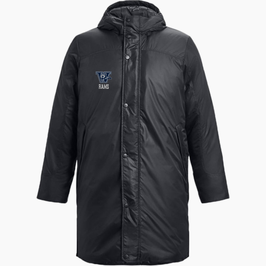 Weber Rams <span class="pdp-name-mascot">Weber Rams</span> UA Men's Storm Insulated Bench Coat
