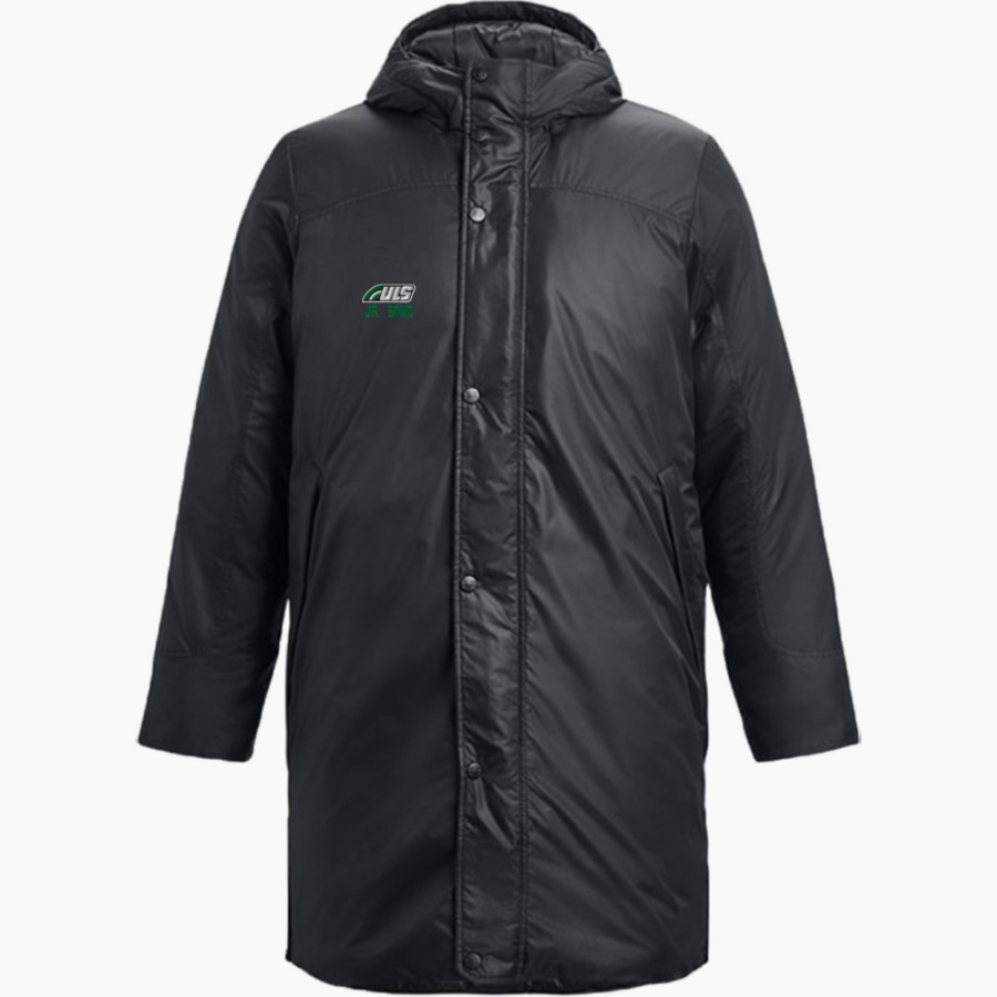 ULS Jr. Bows <span class="pdp-name-mascot">Junior Rainbows</span> UA Men's Storm Insulated Bench Coat