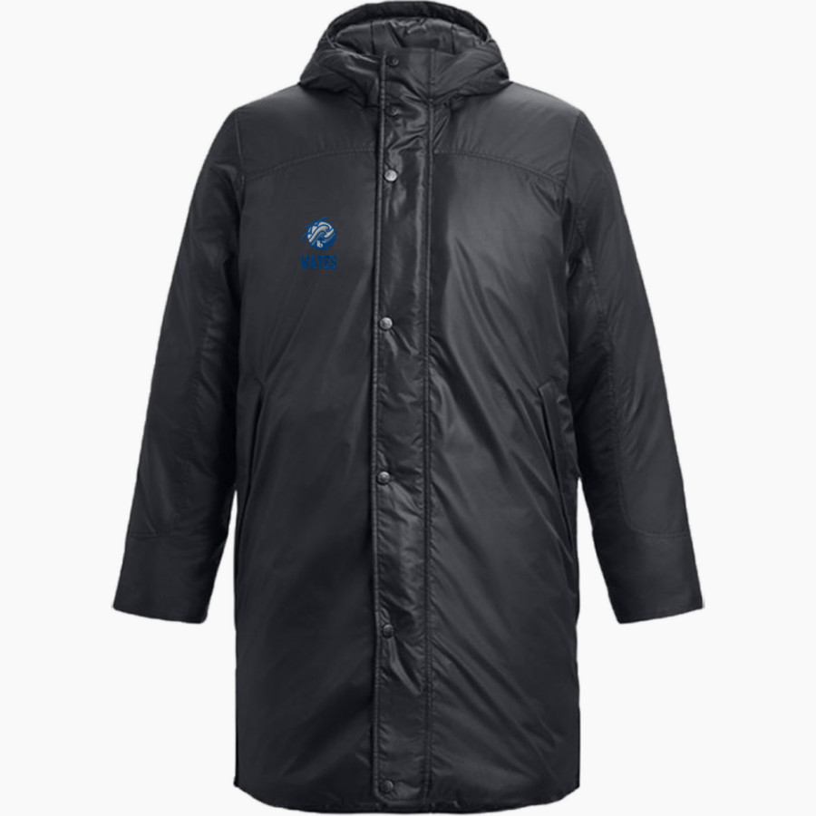 Pacific Beach Waves Online Store <span class="pdp-name-mascot">Pacific Beach Waves</span> UA Men's Storm Insulated Bench Coat