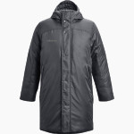 Mt. Hood Community College Mt. Hood Community C <span class="pdp-name-mascot">Mt. Hood Community College</span> UA Men's Storm Insulated Bench Coat Front Thumbnail