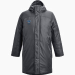 Mount St. Mary Academy believe in the boom <span class="pdp-name-mascot">Mount Saint Mary Academy Thunder</span> UA Men's Storm Insulated Bench Coat Front Thumbnail