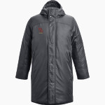 Maple Grove Crimson <span class="pdp-name-mascot">Maple Grove Crimson</span> UA Men's Storm Insulated Bench Coat Front Thumbnail