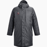 HANCOCK COLLEGE PREP HIGH SCHOOL EAGLES UA Men's Storm Insulated Bench Coat Front Thumbnail