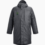East Oakland Track Group Group UA Men's Storm Insulated Bench Coat Front Thumbnail