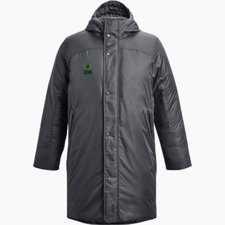 East Oakland Track Group Group UA Men's Storm Insulated Bench Coat