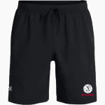 Calvary University Warriors UA Men's Launch 7" Unlined Short Front Thumbnail