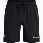Worth Rams UA Men's Launch 7" Unlined Short Front Thumbnail