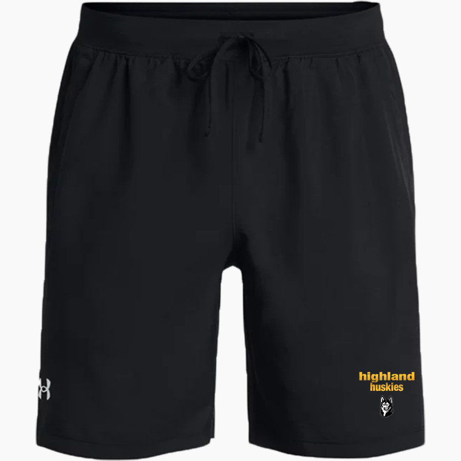 HIGHLAND HIGH SCHOOL HUSKIES UA Men's Launch 7" Unlined Short