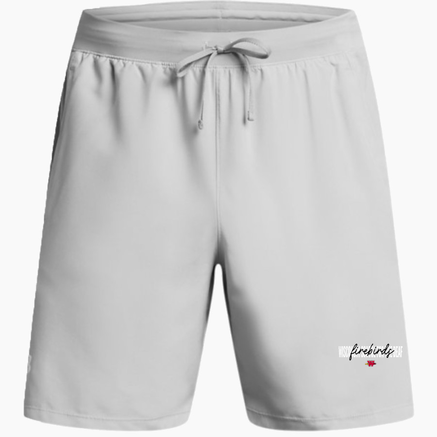 Wisconsin School For The Deaf Firebirds <span class="pdp-name-mascot">Wisconsin School For The Deaf Firebirds</span> UA Men's Launch 7" Unlined Short
