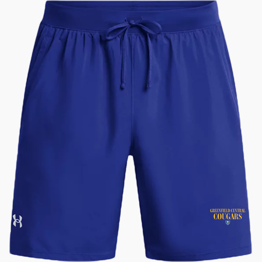 Greenfield Central Cougars Online Store <span class="pdp-name-mascot">Greenfield-Central Cougars</span> UA Men's Launch 7" Unlined Short
