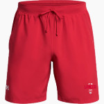 Grace College Lancers UA Men's Launch 7" Unlined Short Front Thumbnail
