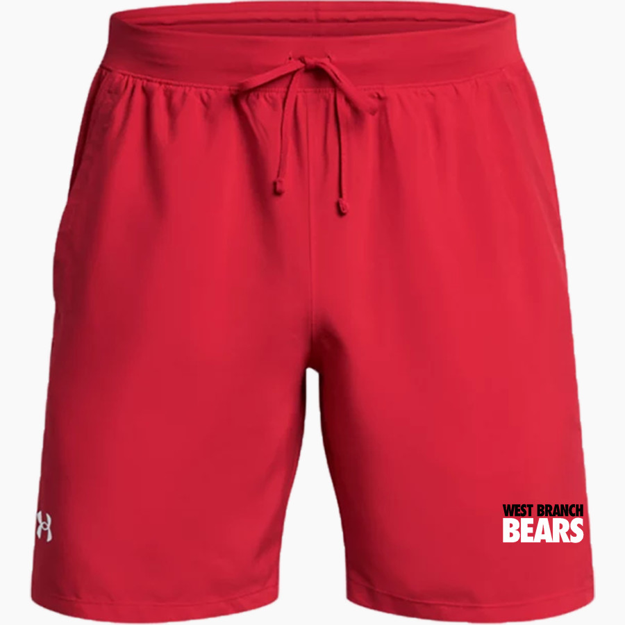 WEST BRANCH HIGH SCHOOL BEARS <span class="pdp-name-mascot">WEST BRANCH BEARS</span> UA Men's Launch 7" Unlined Short