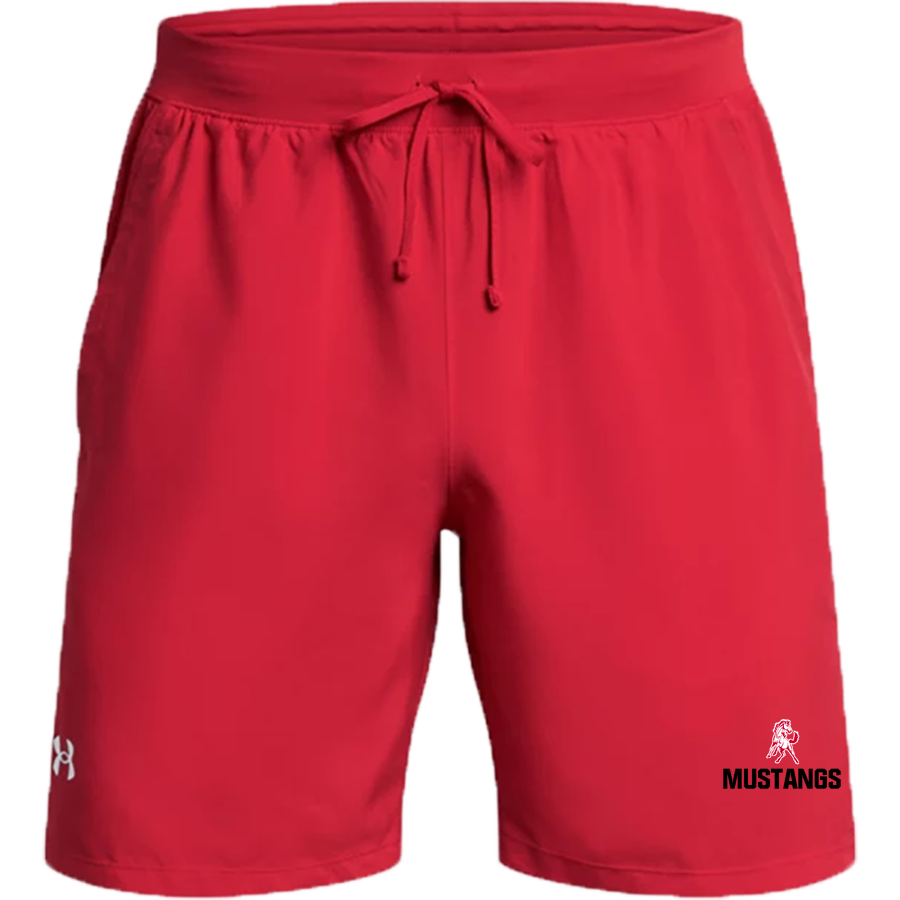 PERSHING COUNTY HIGH SCHOOL MUSTANGS <span class="pdp-name-mascot">PERSHING COUNTY MUSTANGS</span> UA Men's Launch 7" Unlined Short