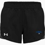 Divine Savior Academy Mustangs <span class="pdp-name-mascot">DSA Mustangs</span> UA Women's Fly By Unlined Short Front Thumbnail