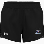 American Cornhole UA Women's Fly By Unlined Short Front Thumbnail