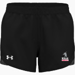 Indiana Bulls Baseball The Official Online Store UA Women's Fly By Unlined Short Front Thumbnail